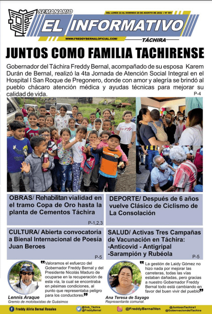 Gobernador Freddy Bernal con el Poder Popular.