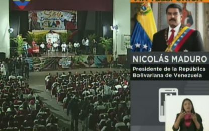 Presidente Maduro felicitó a los nuevos Comunicadores Clap por el compromiso y el trabajo que vienen realizando