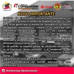 Trabajadores realizan mantenimiento en los alrededores de Transtáchira