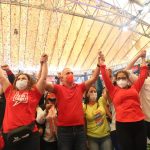 Bernal entrega a estructura del PSUV kit de bioseguridad para elecciones del 6D