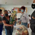 Bernal anuncia que colocaron concreto en la placa del puente sobre la quebrada La Chivata