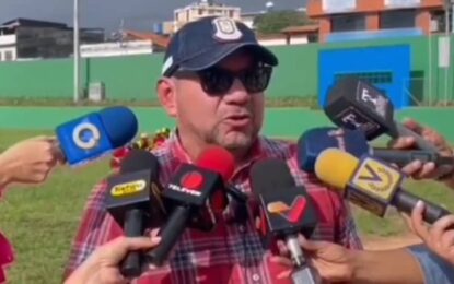 Alcalde Silfredo Zambrano inspecciona trabajos de rehabilitación del estadio Táchira