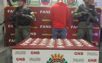 Aprehendido ciudadano con droga oculta en su cuerpo cuando se trasladaba  a Puerto La Cruz