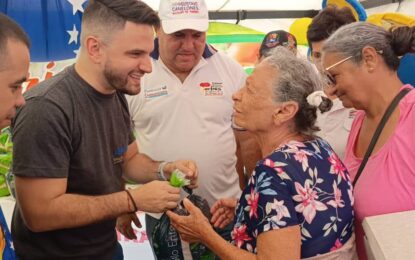 Más de 9.700 familias fueron beneficiadas por las Ferias de Campo Soberano en el Táchira