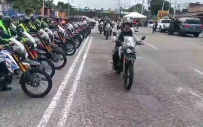 Cuerpos de seguridad en Táchira reciben dotación del Presidente Maduro