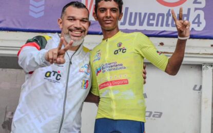 Wuiston Mestre un pedalista con criterium que domina la primera de la Juventud