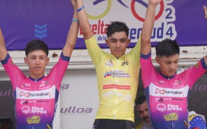 Diego Méndez y Lotería del Táchira dueños de la Vuelta de la Juventud