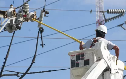 Organismos competentes restituyen el servicio eléctrico en tiempo récord