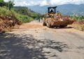 Intensifican remoción de derrumbes en tramo I de la Autopista