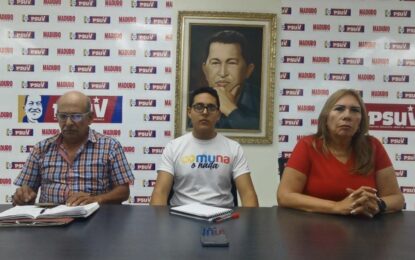 PSUV Táchira avanza en plan de trabajo para el fortalecimiento del poder popular