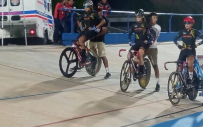 Táchira consigue plata en velocidad por equipos femenino