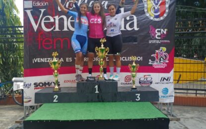 Fabiana Candelas campeona juvenil de la Vuelta a Venezuela Femenina