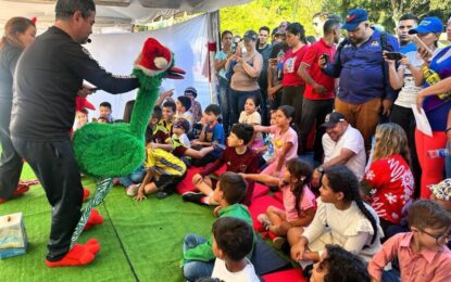 Mil niños tachirenses disfrutaron de “Un día mágico de la Navidad”