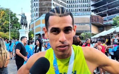 Atleta tachirense repitió en la edición 55 de la Maratón de San Sebastián