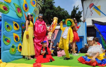 Se levantó el telón carnestolendo en el municipio Cárdenas