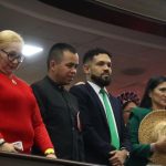 Aspirantes a reina de la Feria Internacional de San Sebastián brillaron en la  caravana multicolor